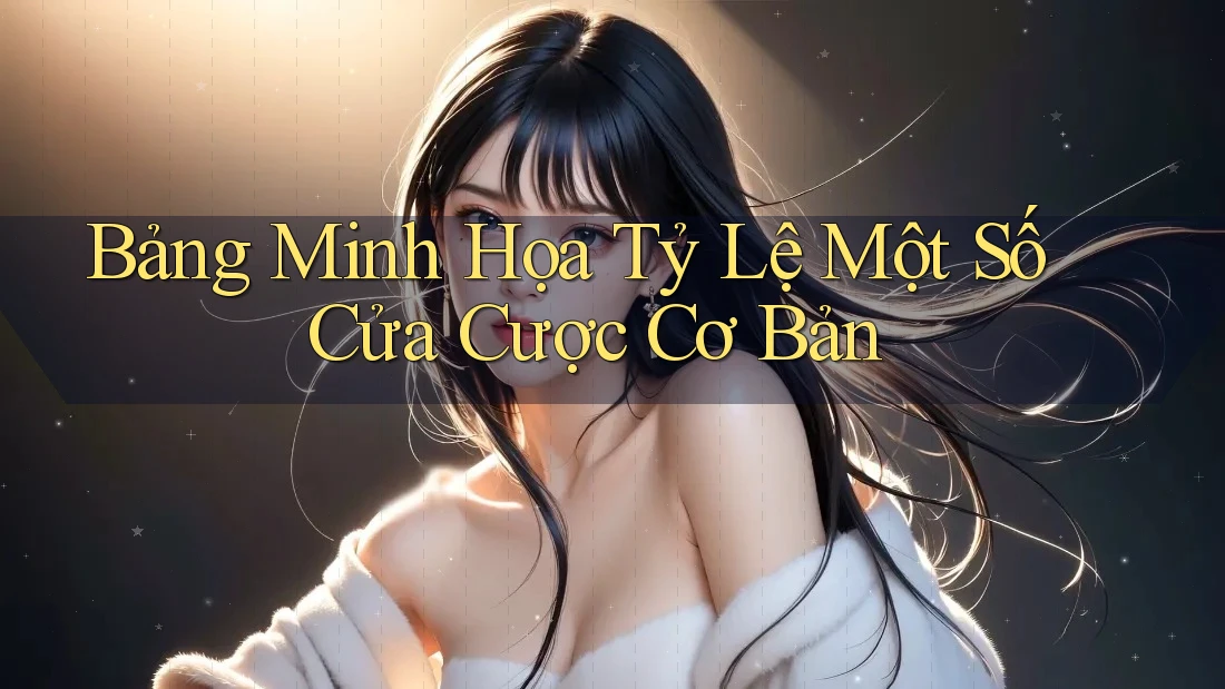Bảng Minh Họa Tỷ Lệ Một Số Cửa Cược Cơ Bản