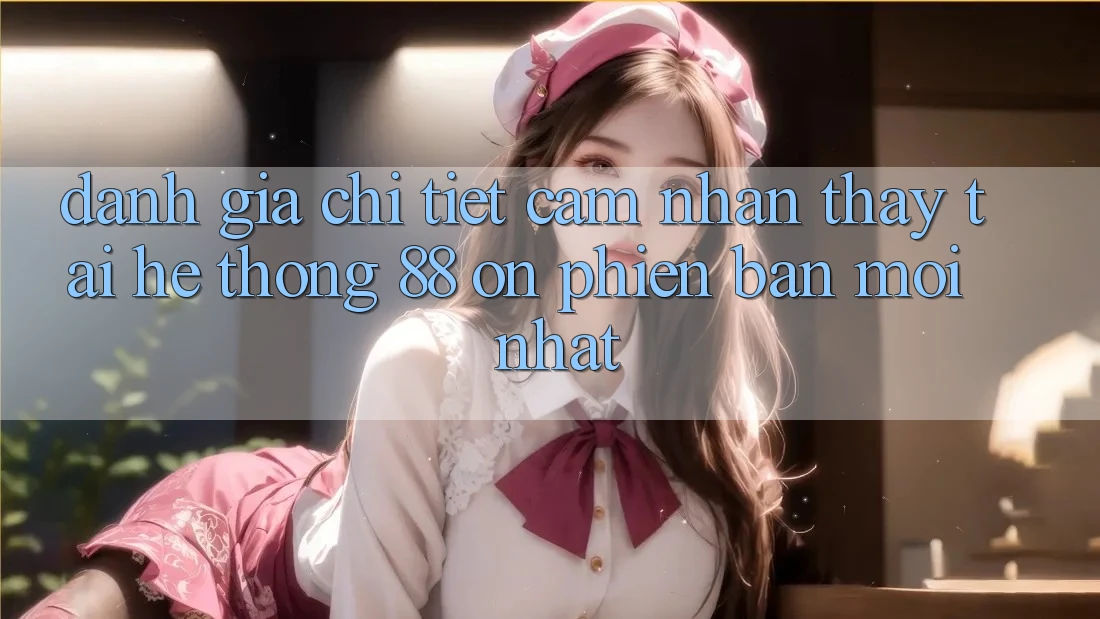 Đánh giá chi tiết cảm nhận thấy tại hệ thống 88 on phiên bản mới nhất Đánh giá chi tiết cảm nhận thấy tại hệ thống 88 on phiên bản mới nhất