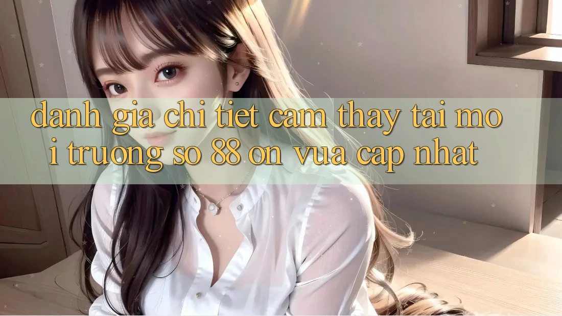 Đánh giá chi tiết cảm thấy tại môi trường số 88 on vừa cập nhật Đánh giá chi tiết cảm thấy tại môi trường số 88 on vừa cập nhật