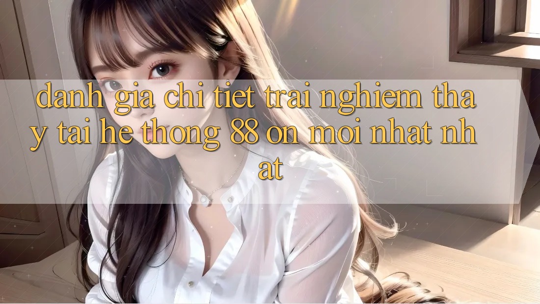 Đánh giá chi tiết trải nghiệm thấy tại hệ thống 88 on mới nhất nhất Đánh giá chi tiết trải nghiệm thấy tại hệ thống 88 on mới nhất nhất