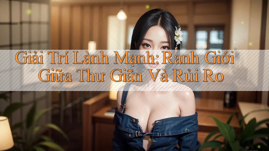 Giải Trí Lành Mạnh: Ranh Giới Giữa Thư Giãn Và Rủi Ro