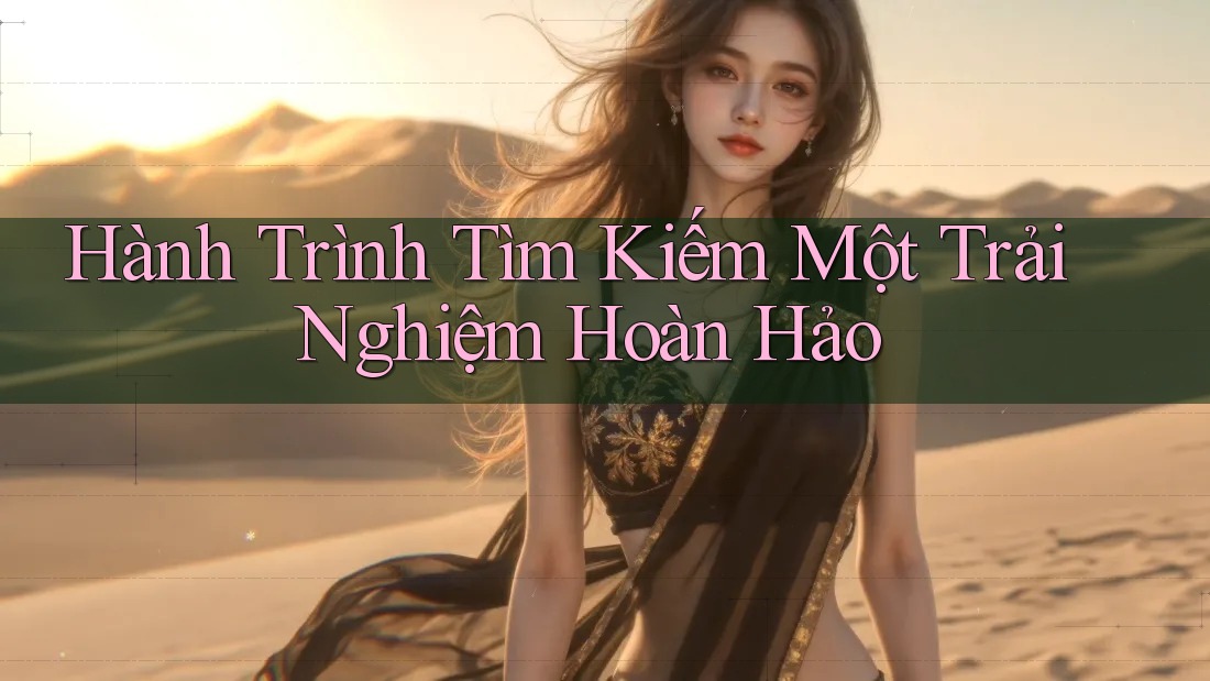 Hành Trình Tìm Kiếm Một Trải Nghiệm Hoàn Hảo Hành Trình Tìm Kiếm Một Trải Nghiệm Hoàn Hảo