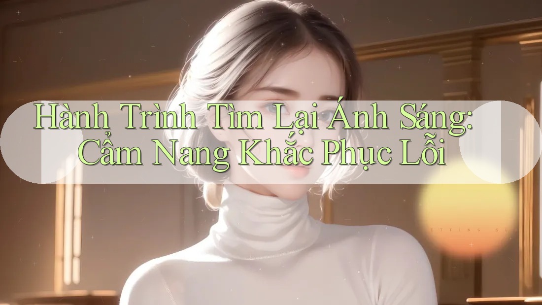 Hành Trình Tìm Lại Ánh Sáng: Cẩm Nang Khắc Phục Lỗi Hành Trình Tìm Lại Ánh Sáng: Cẩm Nang Khắc Phục Lỗi