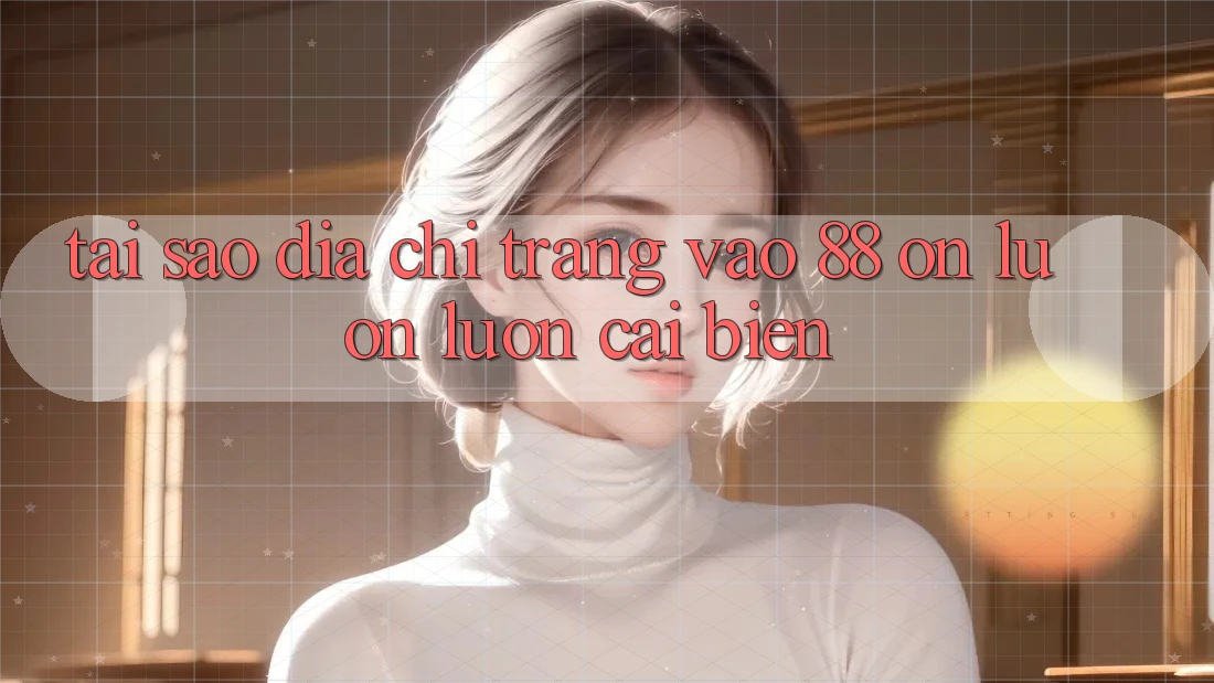 Tại sao địa chỉ trang vào 88 on luôn luôn cải biến?