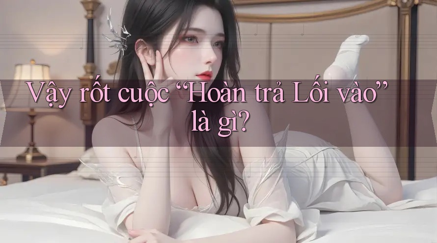Vậy rốt cuộc “Hoàn trả Lối vào” là gì? Vậy rốt cuộc “Hoàn trả Lối vào” là gì?