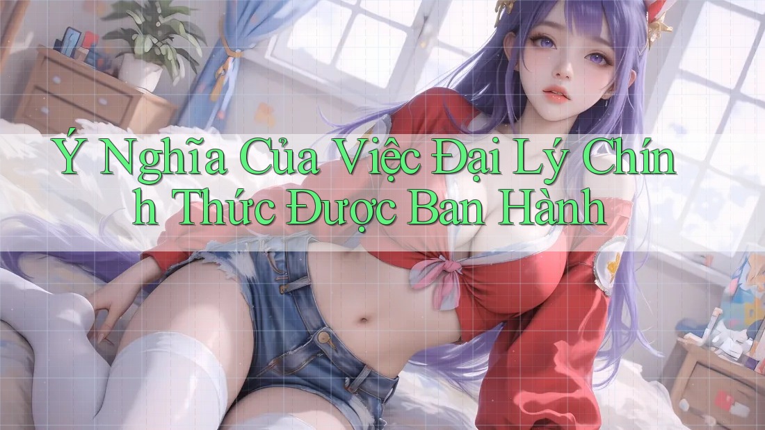 Ý Nghĩa Của Việc Đại Lý Chính Thức Được Ban Hành
